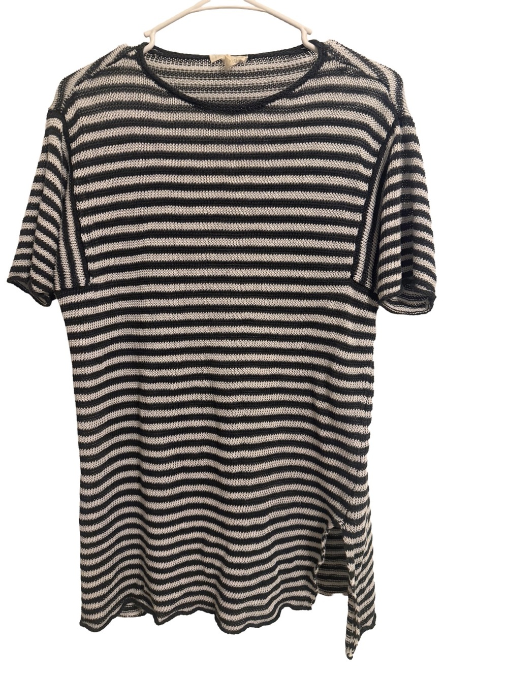 Eileen Fisher 100% Organic Linen Striped Tunic- Size S